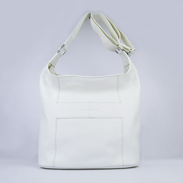 Knockoff Hermes Good News H Women Shoulder Bag White H2801 - Click Image to Close